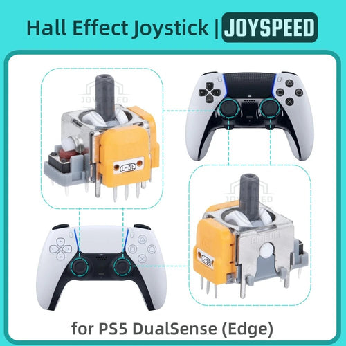 10/30pcs Hall Effect Joystick for PS5 DualSense PS4 Controller 3D Analog Stick for Xbox One Series Switch Thumbstick Accessories - LeeHT