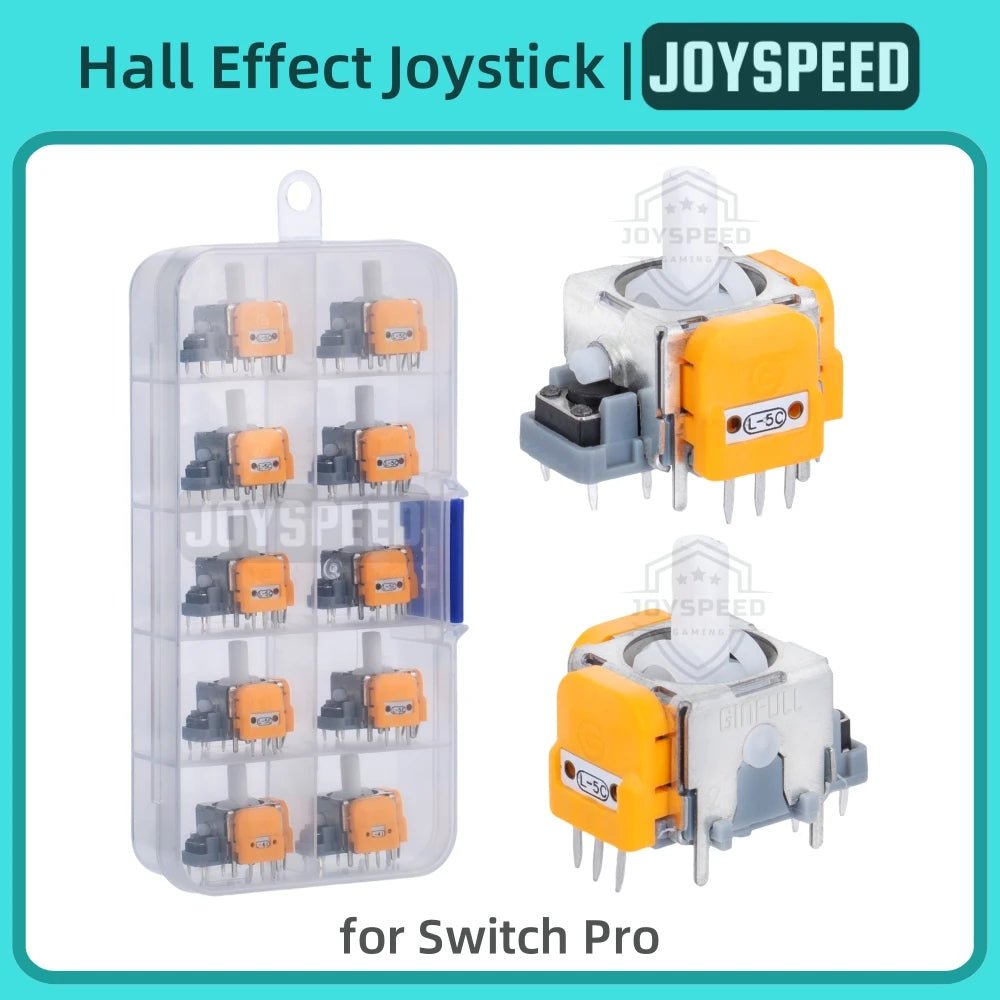 10/30pcs Hall Effect Joystick for PS5 DualSense PS4 Controller 3D Analog Stick for Xbox One Series Switch Thumbstick Accessories - LeeHT