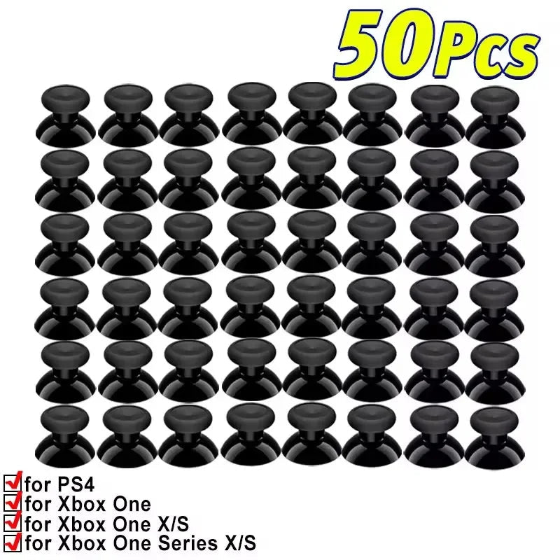 10pcs Replacement Thumbsticks for PS5 PS4 PS3 Controller Analog Thumb Sticks for XBOX ONE Series 360 Joystick Caps Repair Parts - LeeHT