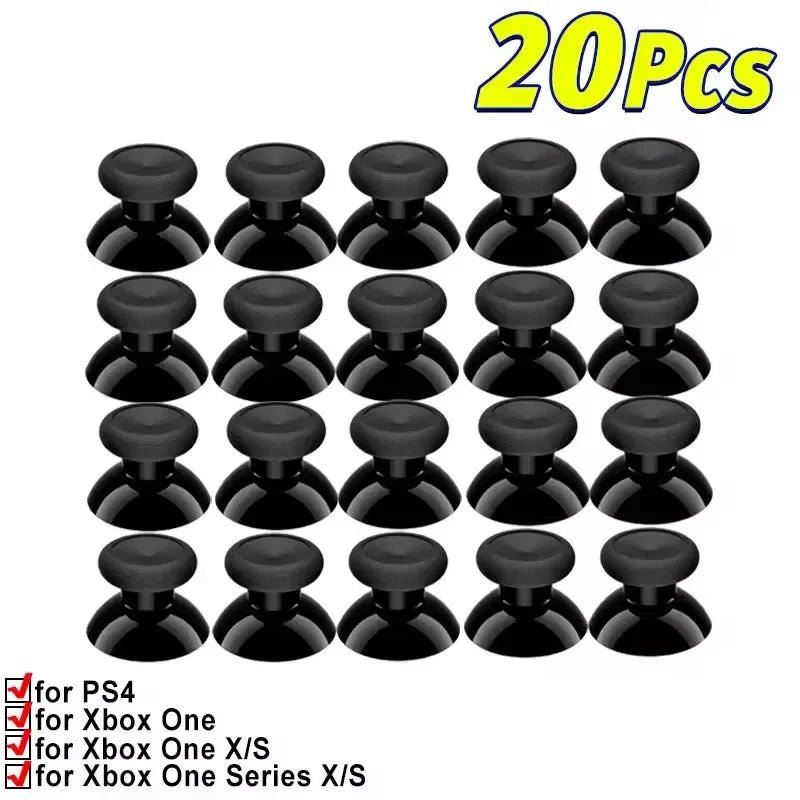 10pcs Replacement Thumbsticks for PS5 PS4 PS3 Controller Analog Thumb Sticks for XBOX ONE Series 360 Joystick Caps Repair Parts - LeeHT
