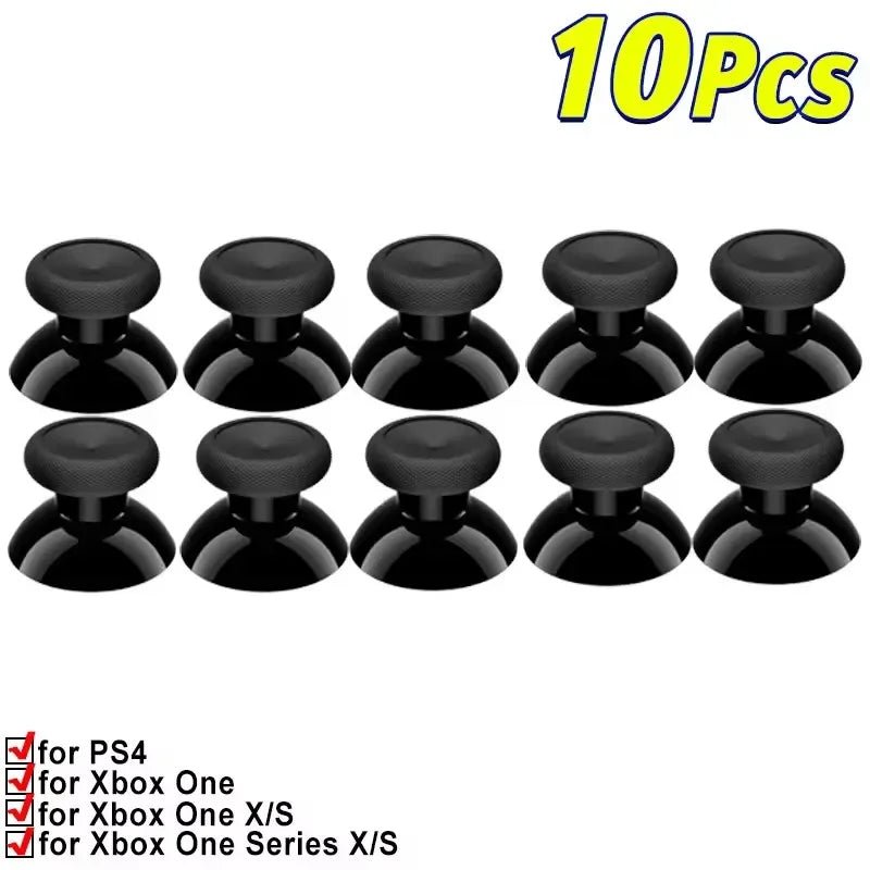 10pcs Replacement Thumbsticks for PS5 PS4 PS3 Controller Analog Thumb Sticks for XBOX ONE Series 360 Joystick Caps Repair Parts - LeeHT