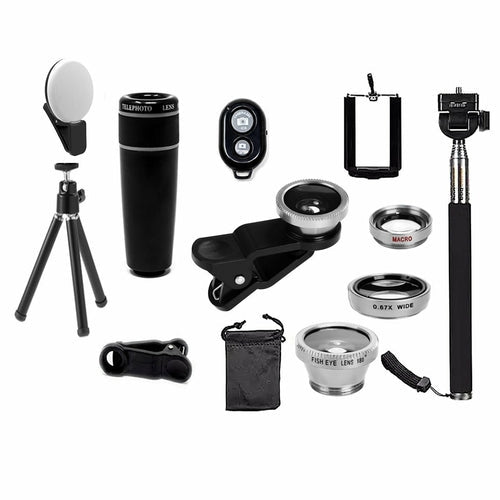 11 in 1 Smartphone Camera Lens Kit - LeeHT