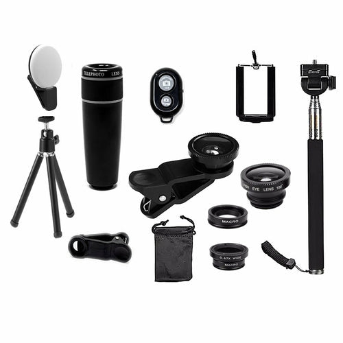 11 in 1 Smartphone Camera Lens Kit - LeeHT