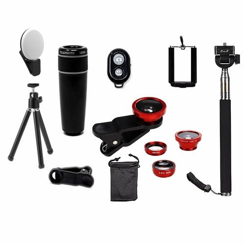 11 in 1 Smartphone Camera Lens Kit - LeeHT