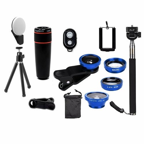 11 in 1 Smartphone Camera Lens Kit - LeeHT