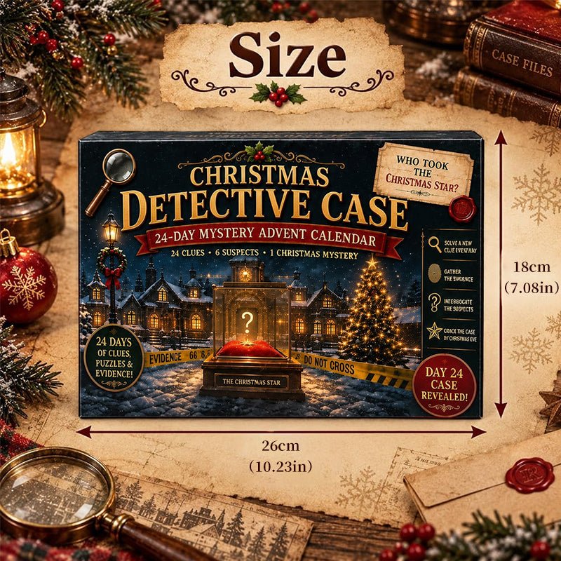 24-Day Mystery Adventure Advent Calendar – Christmas Puzzle Escape Room Game with 6 Themes, Daily Surprise Discovery - LeeHT