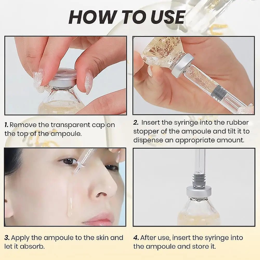 30ml Silk Collagen PDRN Serum Deep Peptide Intensive Revitalizing Face Cream Anti-Wrinkle Firming Lifting Korea Skin Care - LeeHT