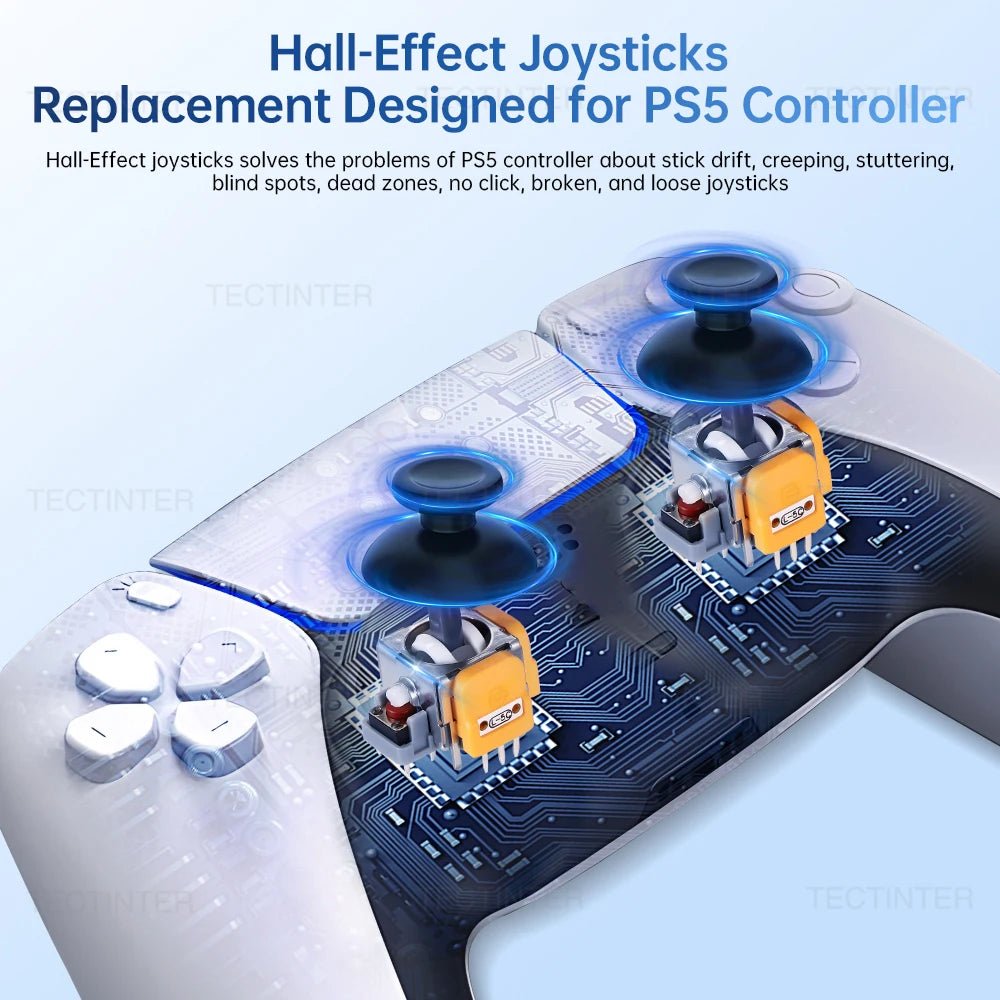 3D Analog Hall Effect Joystick For PS5 Controller Accessories Replacement Thumb Stick For Playstation 5 Gamepad Repair Parts - LeeHT