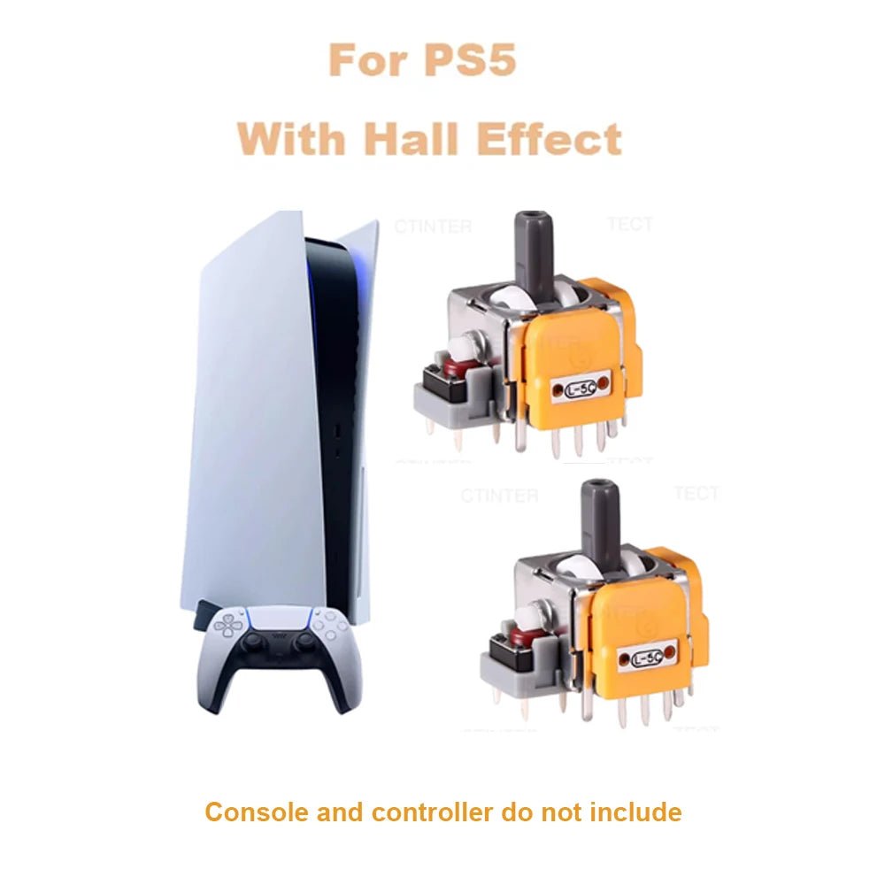 3D Analog Hall Effect Joystick For PS5 Controller Accessories Replacement Thumb Stick For Playstation 5 Gamepad Repair Parts - LeeHT