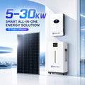 5kW 6.2kW 10kW Solar Power Kit Completo Fotovoltaico Sistema Energia Solare Panneau Solaire Battery Storage - LeeHT