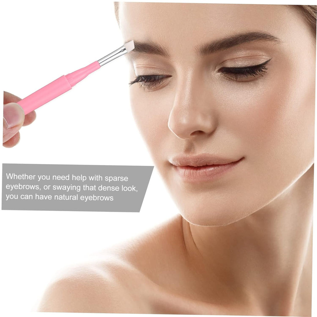 6Pcs Eyebrow Makeup Brush Set Silicone for Lip and Brow