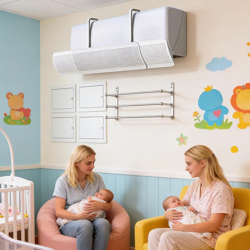 AC Wind Deflector – Adjustable Air Conditioner Diffuser to Stop Cold Air Blowing Directly on You - LeeHT