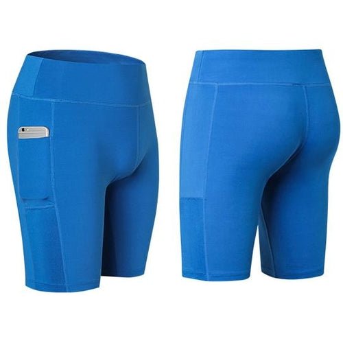 All Seasons Yoga Shorts Stretchable With Phone Pocket - LeeHT
