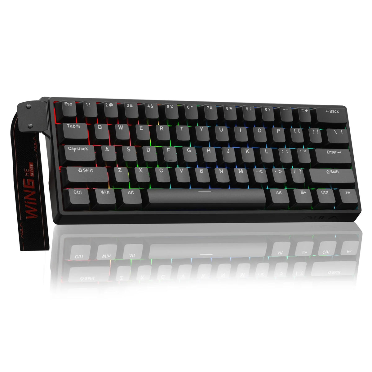 AULA WIN60 HE Pro MAX Wired Gaming Keyboard Hall Effect Magnetic Switch RT Adjustable Hot-Swap 8000Hz Esport Mechanical Keyboard - LeeHT