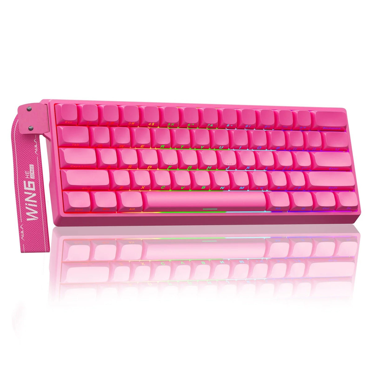 AULA WIN60 HE Pro MAX Wired Gaming Keyboard Hall Effect Magnetic Switch RT Adjustable Hot-Swap 8000Hz Esport Mechanical Keyboard - LeeHT