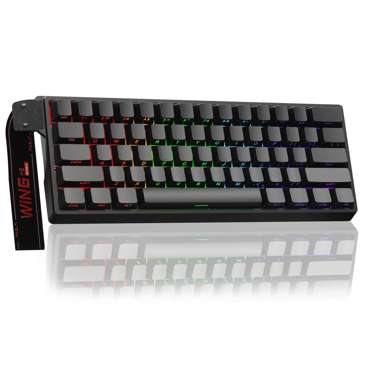 AULA WIN60 HE Pro MAX Wired Gaming Keyboard Hall Effect Magnetic Switch RT Adjustable Hot-Swap 8000Hz Esport Mechanical Keyboard - LeeHT