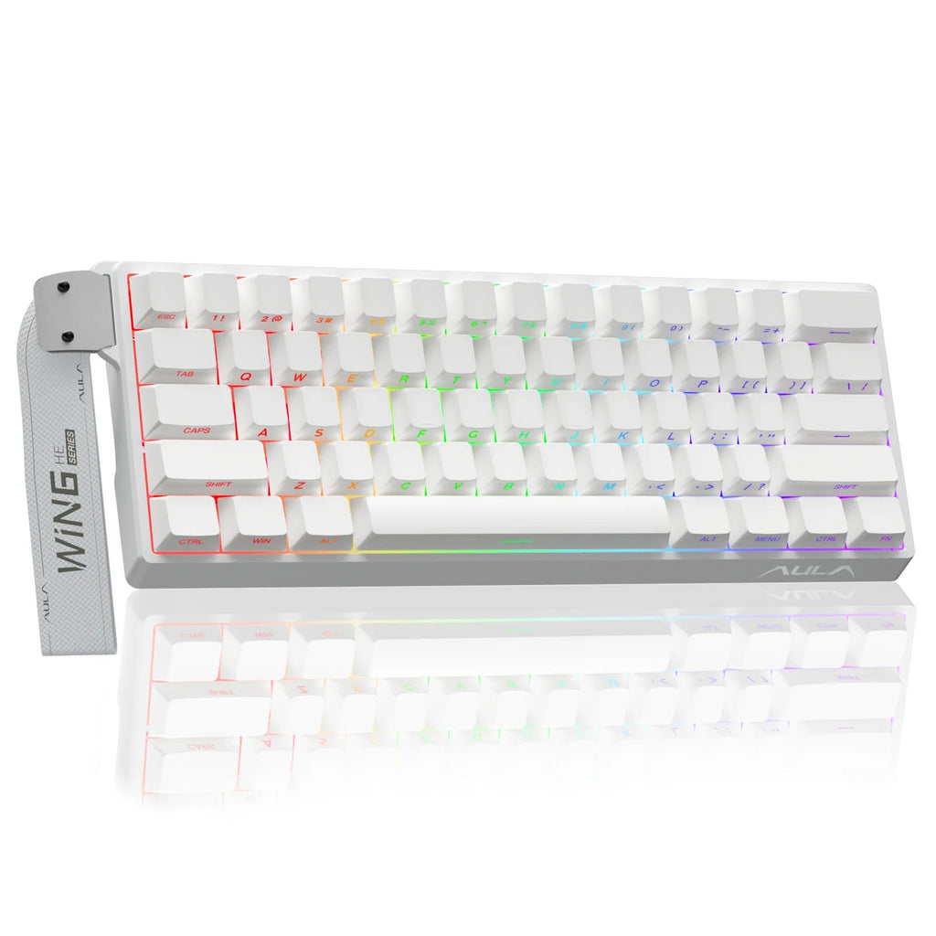 AULA WIN60 HE Pro MAX Wired Gaming Keyboard Hall Effect Magnetic Switch RT Adjustable Hot-Swap 8000Hz Esport Mechanical Keyboard - LeeHT