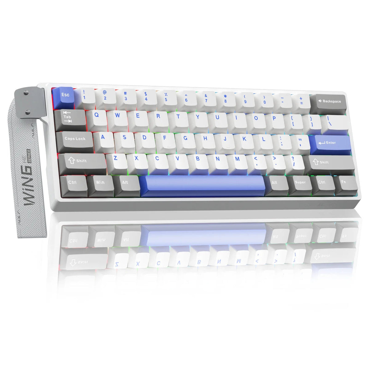 AULA WIN60 HE Pro MAX Wired Gaming Keyboard Hall Effect Magnetic Switch RT Adjustable Hot-Swap 8000Hz Esport Mechanical Keyboard - LeeHT