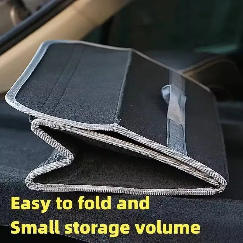 Car Trunk soft Organizer Felt Storage Box Accessories Large Anti Slip Compartment Boot Storage Organizer Tool Car Storage Bag - LeeHT
