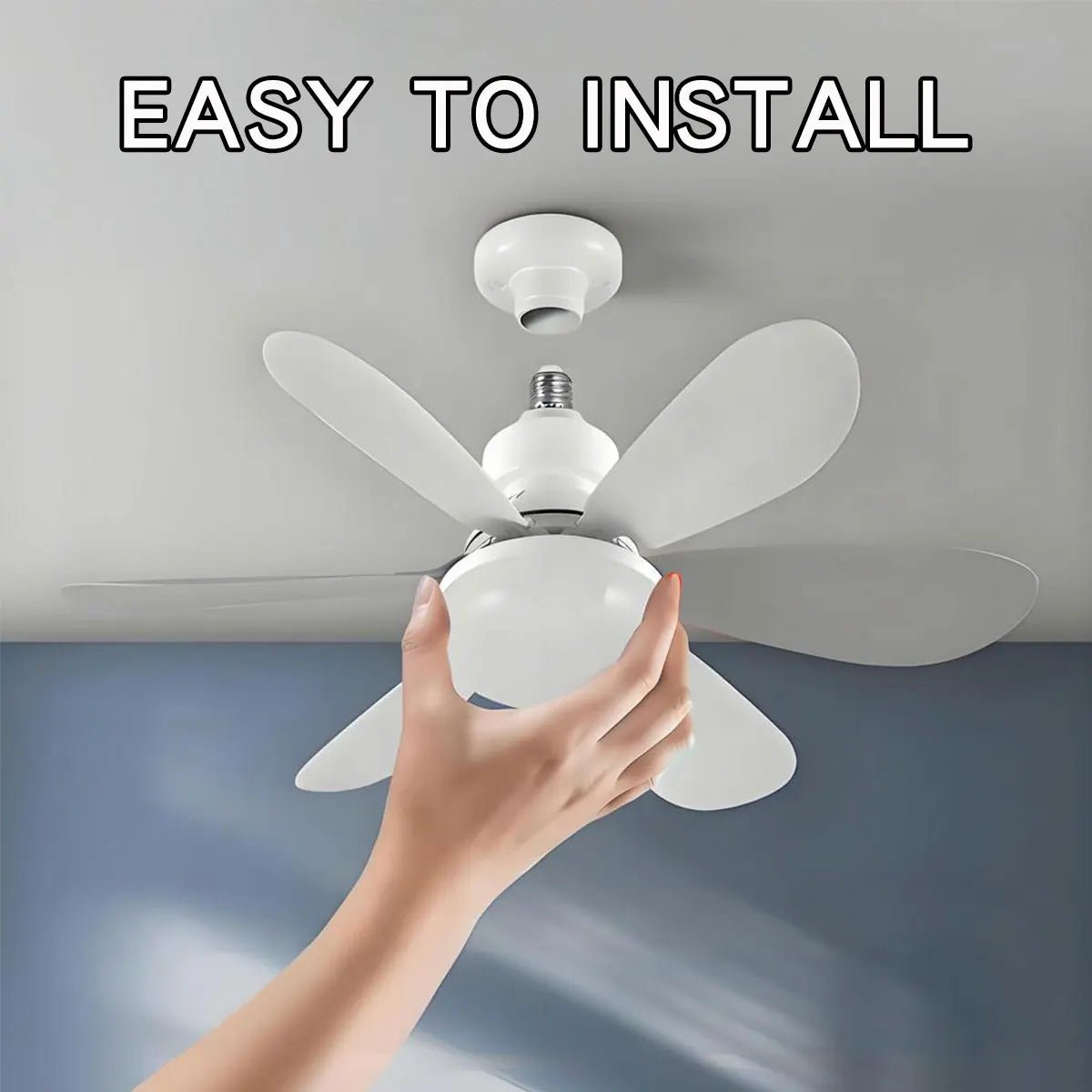 E27 with Remote LED 30W 40W Ceiling Fan Light Dimming Function Suitable for Living Room Study and Home Use 85-265V - LeeHT