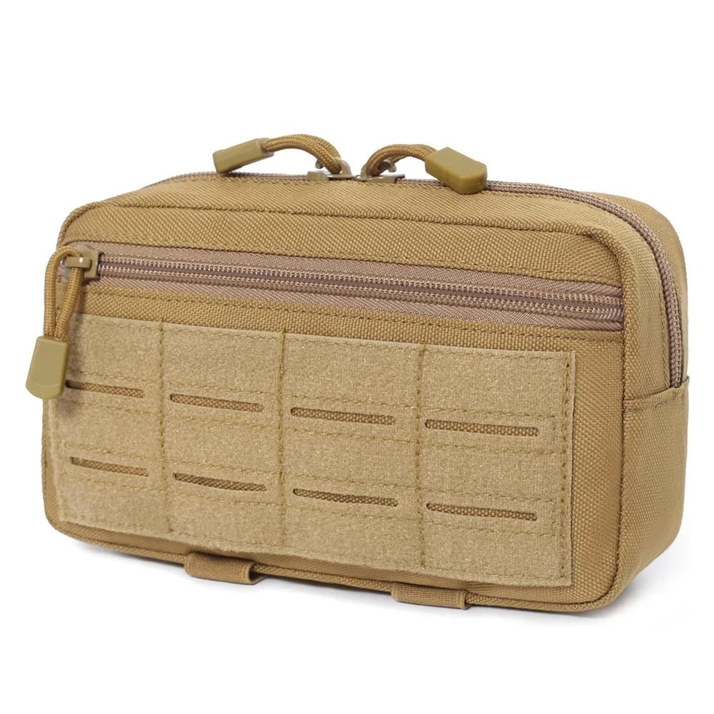 EDC Molle Tactical Pouch Waist Pack Compact Utility Pouches Waist Belt Bag Medical Bags Phone Case Outdoor Hunting Accessories - LeeHT