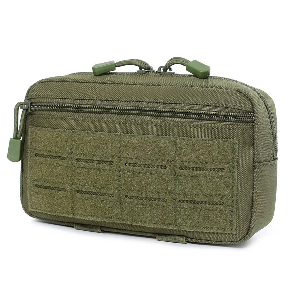 EDC Molle Tactical Pouch Waist Pack Compact Utility Pouches Waist Belt Bag Medical Bags Phone Case Outdoor Hunting Accessories - LeeHT