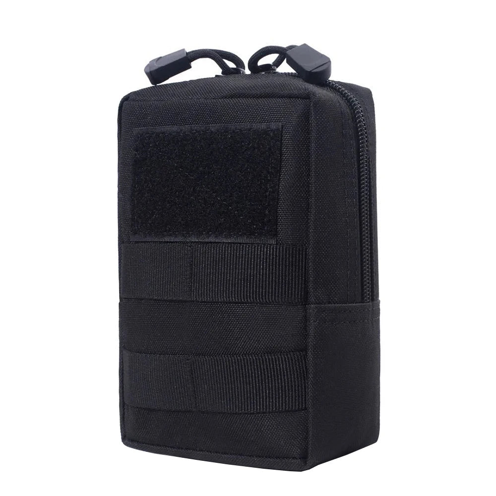 EDC Molle Tactical Pouch Waist Pack Compact Utility Pouches Waist Belt Bag Medical Bags Phone Case Outdoor Hunting Accessories - LeeHT
