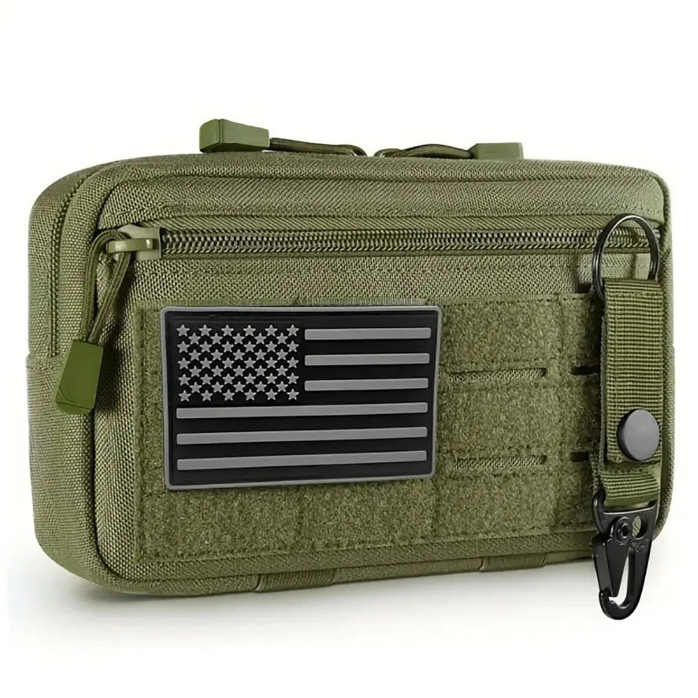 EDC Molle Tactical Pouch Waist Pack Compact Utility Pouches Waist Belt Bag Medical Bags Phone Case Outdoor Hunting Accessories - LeeHT