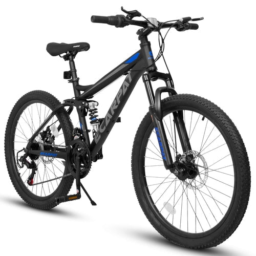 FlexRide™ 24 – 24" MTB Bike with Disc Brakes & 21-Speed Gears - LeeHT