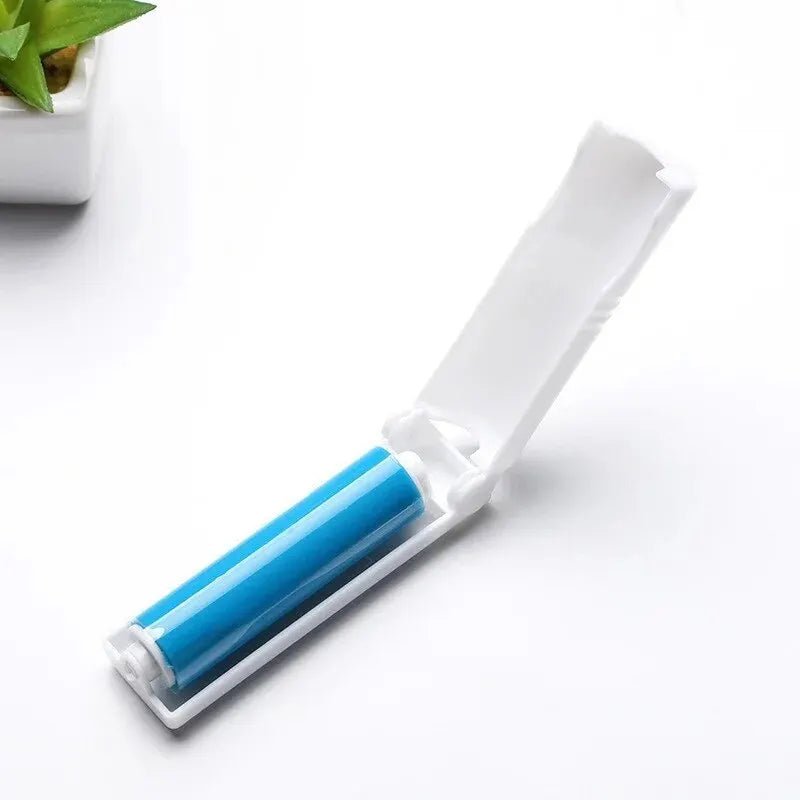 Foldable Washable Hair Collector Clothes Hair Remover Hair Removal Brush Sticky Hair Roller Rolling Brush Lint Roller Dust Colle - LeeHT