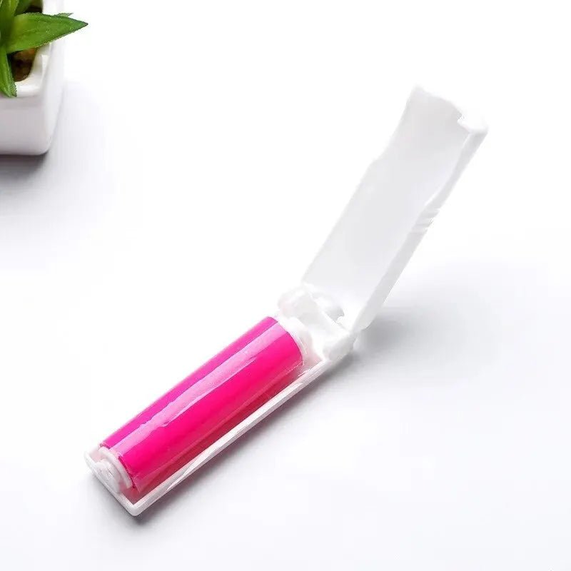Foldable Washable Hair Collector Clothes Hair Remover Hair Removal Brush Sticky Hair Roller Rolling Brush Lint Roller Dust Colle - LeeHT
