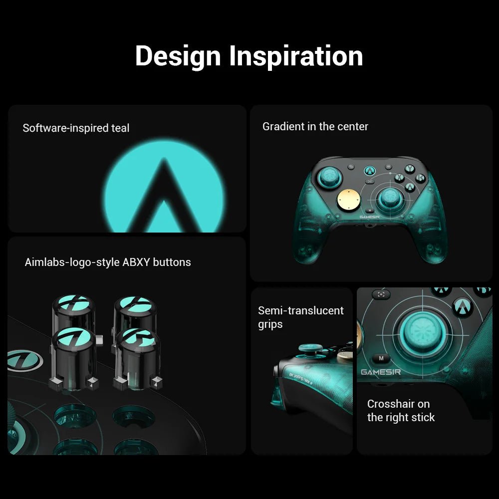 GameSir G7 Pro 8K Aimlabs Edition Wireless Switch Controller 8000Hz Polling Rate Gamepad, TMR Gen-2 Joystick Hall Effect Trigger - LeeHT