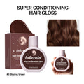 Hair Glaze Super Gloss Color Conditioning Gloss Rinse Out Semi-Permanent Hair Gloss that Enhances Color Nourish and repair Easy - LeeHT