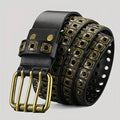 High Quality Hollow Rivet Designer Belt For Men And Women Gothic Accessories personality Punk Style Ideal choice for Gift Jeans - LeeHT