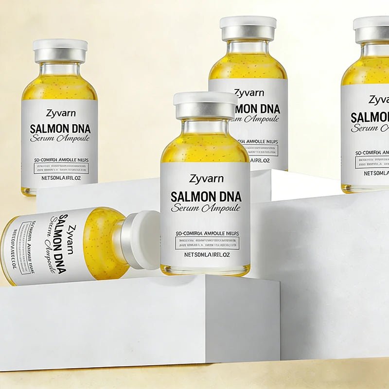 Korean Salmon Ampoule Serum PDRN Lifting Firming Radiating Skin Gentle Nourish Moisturizing Facial Serum Refresh Bouncy Essence - LeeHT
