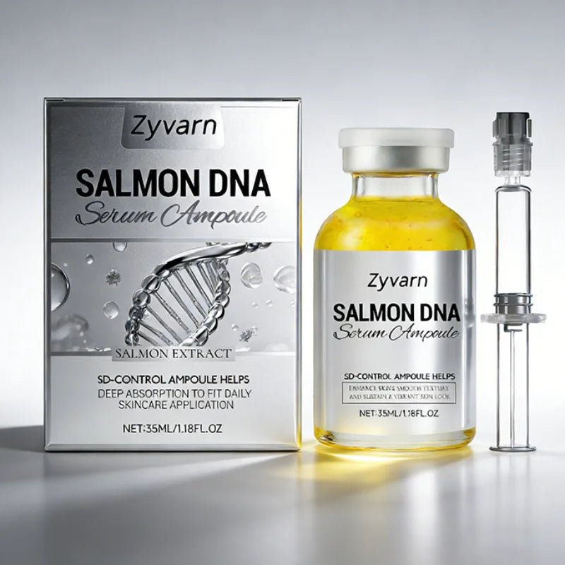 Korean Salmon Ampoule Serum PDRN Lifting Firming Radiating Skin Gentle Nourish Moisturizing Facial Serum Refresh Bouncy Essence - LeeHT