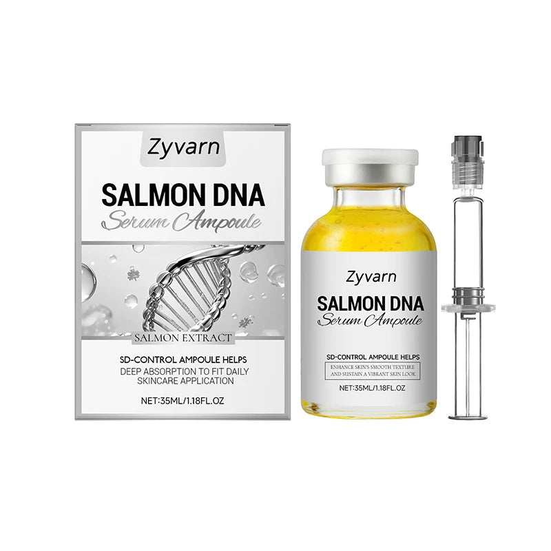 Korean Salmon Ampoule Serum PDRN Lifting Firming Radiating Skin Gentle Nourish Moisturizing Facial Serum Refresh Bouncy Essence - LeeHT