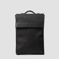 Leather Backpack - Metropolian (Black) - LeeHT