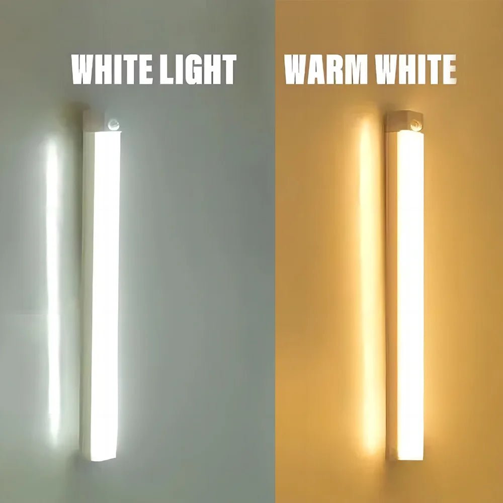 LED Motion Sensor Light Wireless LED Night Light Type C Rechargeable Light Cabinet Wardrobe Lamp Staircase Backlight For Kitchen - LeeHT