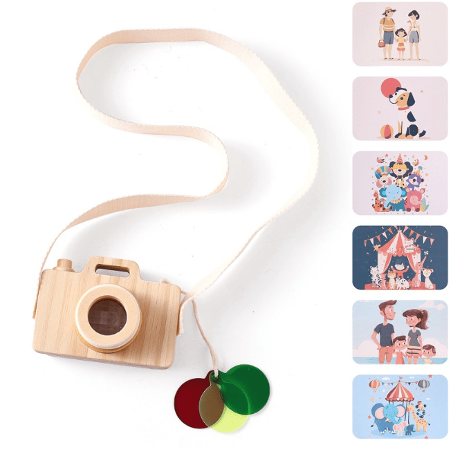 Little Explorer Wooden Camera - LeeHT