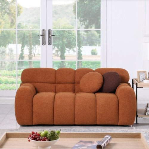 LuneluX_Home – 65" Bouclé Marshmallow Sofa | U.S. Comfort Edition - LeeHT