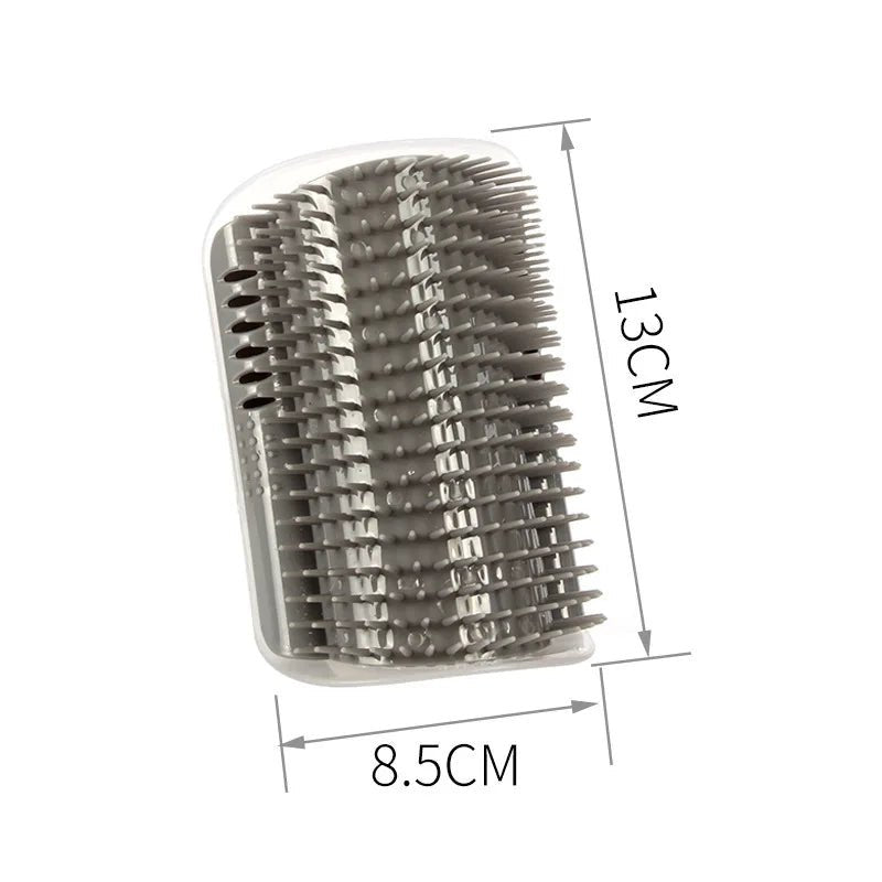 Massage Pet Cat Brush Corner Scrape Hair Removal Beauty Clean Corner Brush Removable Scratcher Comb for Kitten Cat - LeeHT
