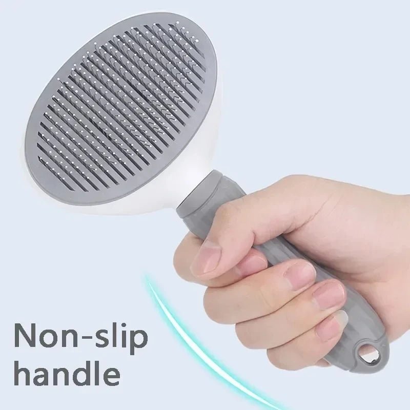 Pet Dog Brush Cat Comb Self Cleaning Pet Hair Remover Brush For Dogs Cats Grooming Tools Pets Dematting Comb Dogs Accessories - LeeHT
