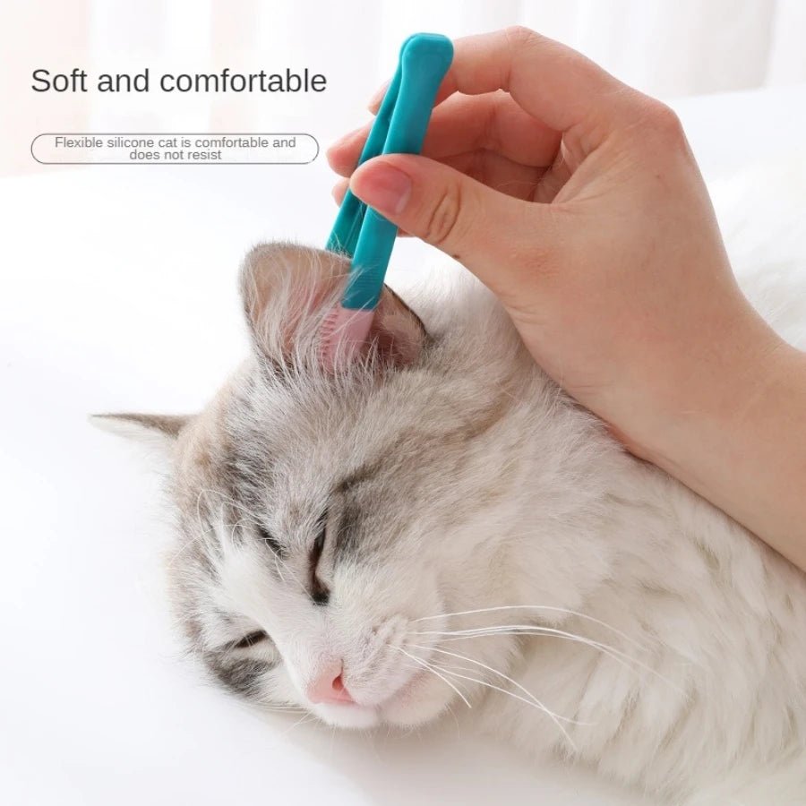 Pet Grooming Tools Cat Eyes Comb Pet Tear Stain Remover Comb Cleaning Brush for Small Cat Dog - LeeHT