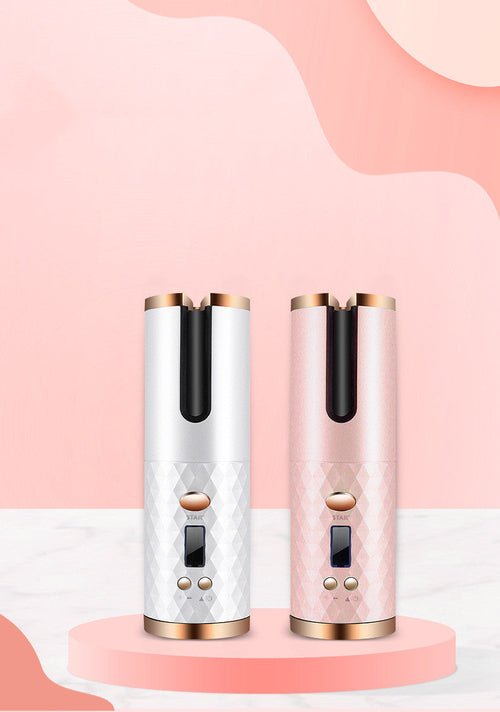 Rechargeable Automatic Hair Curler Women Portable Hair Curling Iron - LeeHT