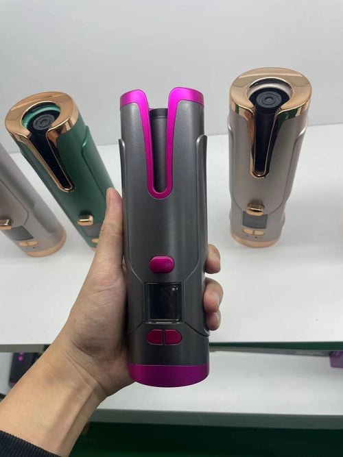 Rechargeable Automatic Hair Curler Women Portable Hair Curling Iron - LeeHT