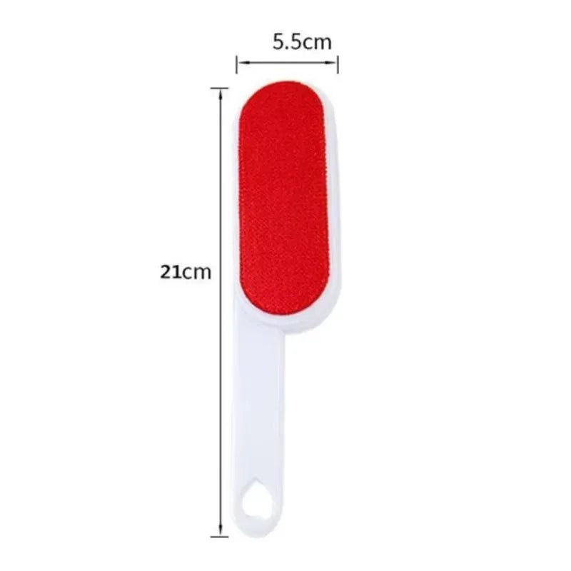 Self-cleaning Lint Sticking Roller 2 Sides Dedusting Brush Pet Hair Remover Brush Removing Dog Cat Hair from Sofa Carpet Clothes - LeeHT