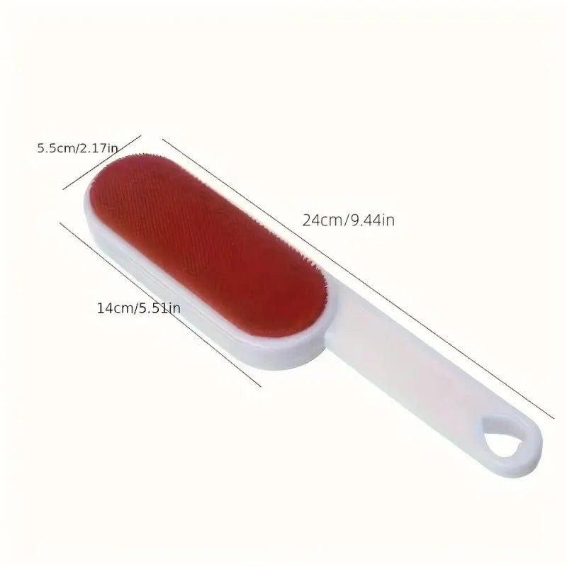 Self-cleaning Lint Sticking Roller 2 Sides Dedusting Brush Pet Hair Remover Brush Removing Dog Cat Hair from Sofa Carpet Clothes - LeeHT