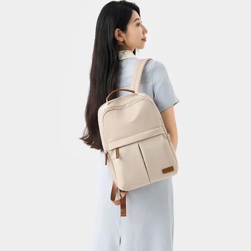 Simradia Women's Simple Laptop Backpack Business Backpacks Oxford Weekend Knapsack for Lady School Outdoor Rucksack Travel Bags - LeeHT