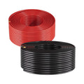 Solar Panel Wire Kit 100 ft Black Red 10 AWG (6 Mm2) Tinned Copper Outdoor Extension Cable for Solar Energy System Solar - LeeHT
